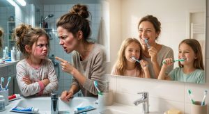 cepillarse los dientes