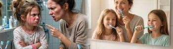 cepillarse los dientes