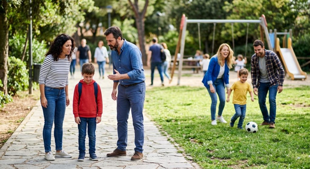 padres estresados padres felices